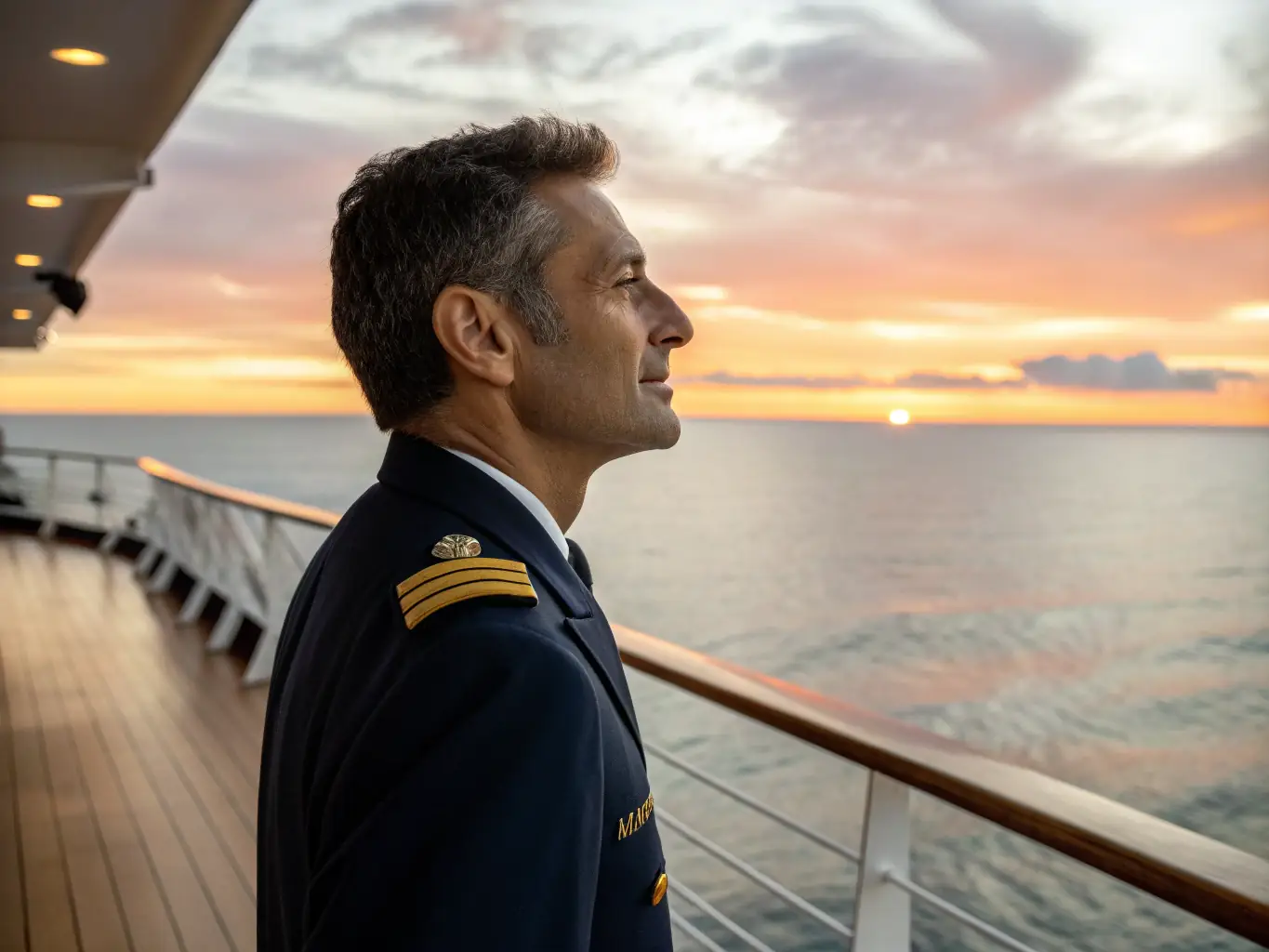 A portrait of Marco Bianchi, the author, in a professional setting, possibly with a beach or maritime background to connect with the book's theme.